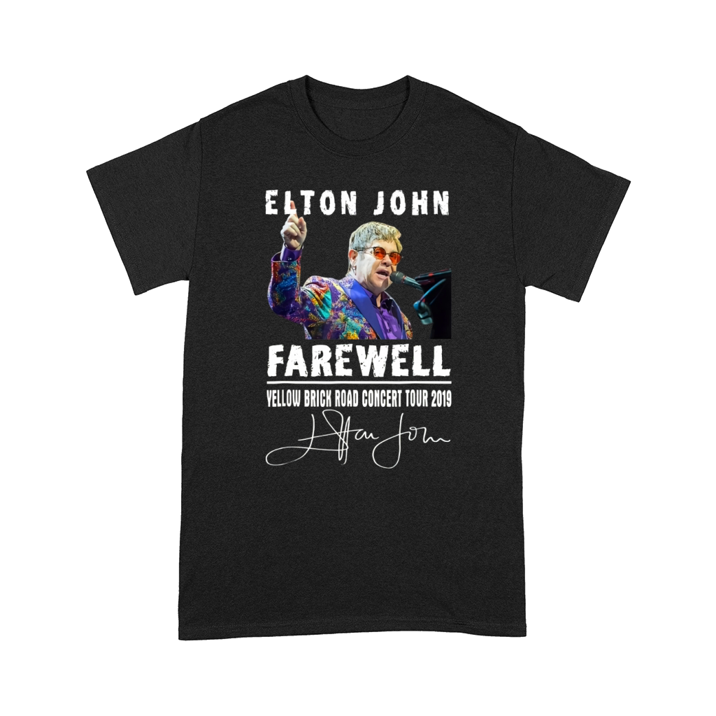 Elton John Farewell Yellow Brick Road Concert Tour 2019 shirt Comfort T-shirt