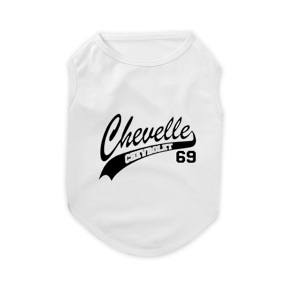 69 Chevelle - White Outline Pet T-Shirt