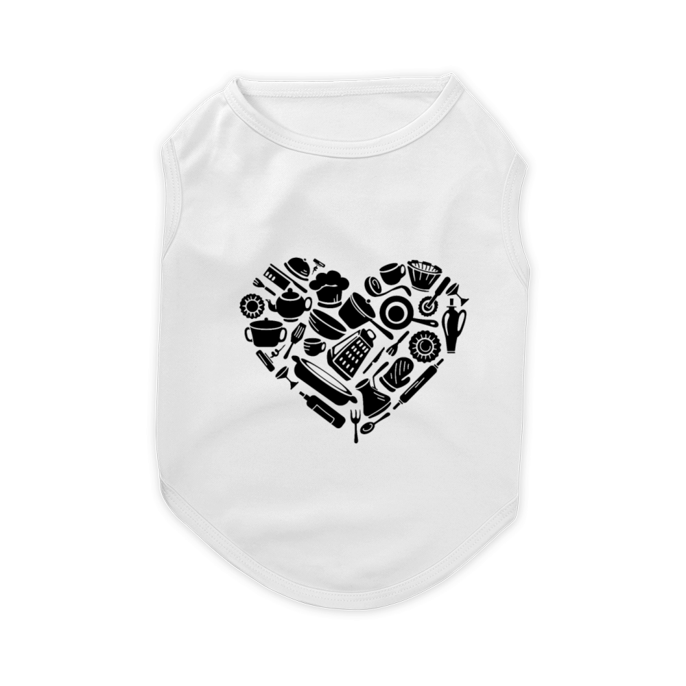 Cooking Equipment Heart Cooking Tools Food Cooking Pet T-Shirt