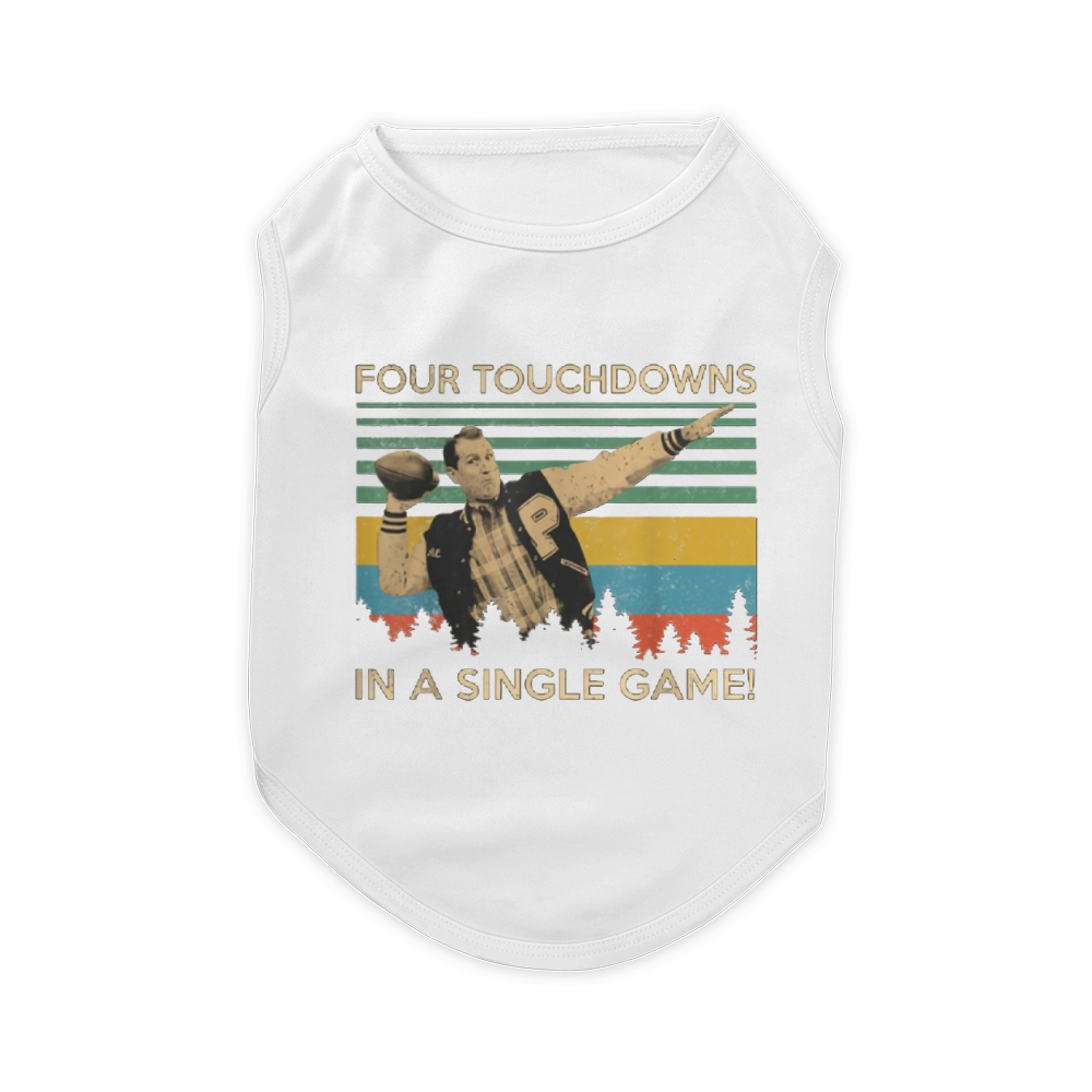 Four Touchdowns In A Single Game Al Bundy Vintage shirt Pet T-Shirt