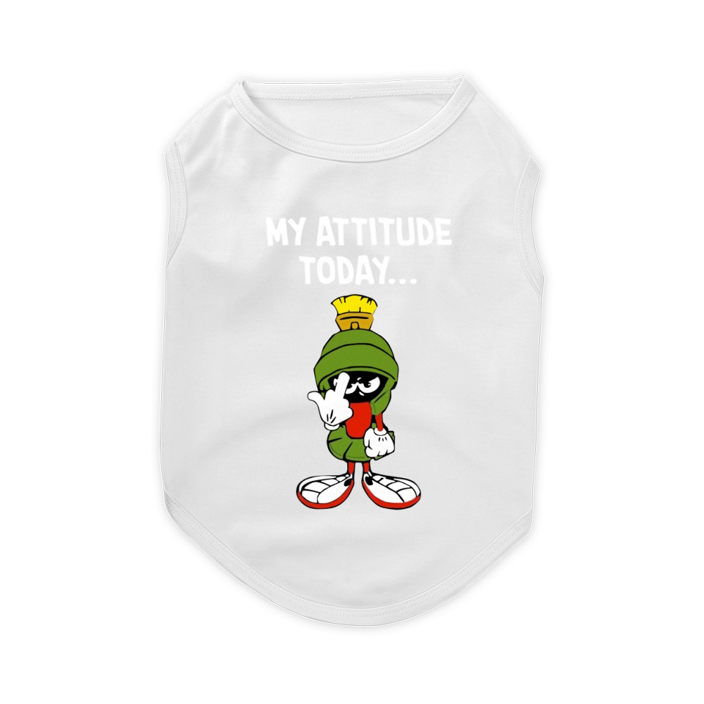 Marvin the martian my attitude today Tee Shirt Pet T-Shirt