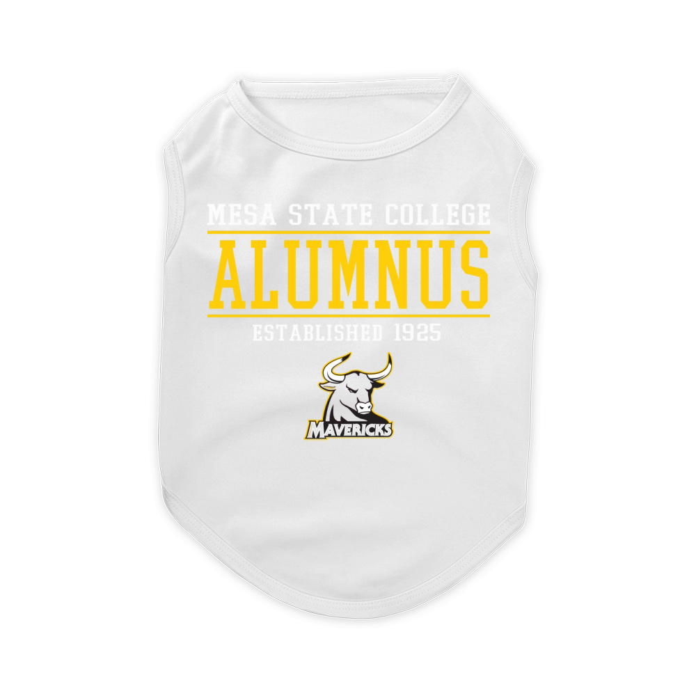 Mesa State College Alumnus Pet T-Shirt