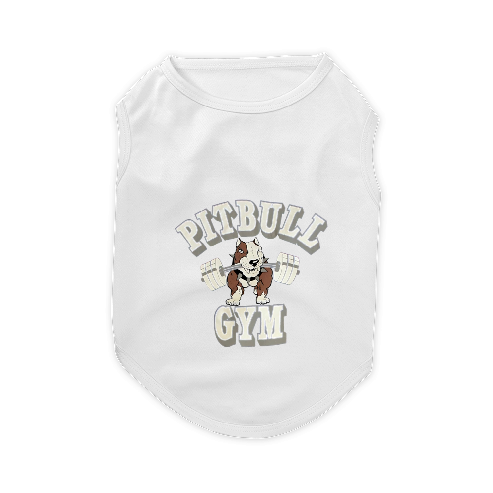 Pitbull Gym P101 Classic Logo Bodybuilding Pet T-Shirt