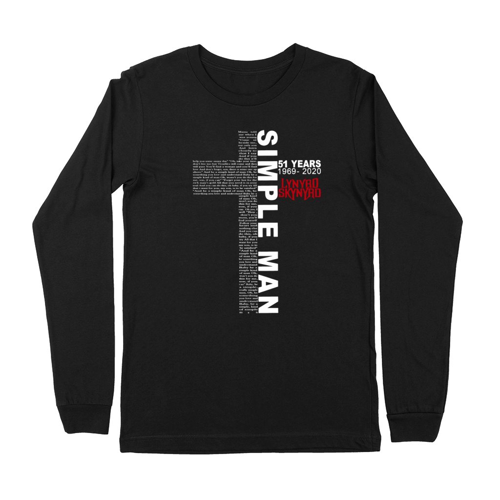Simple Man 51 Years 1969-2020 Lynyrd Skynyrd shirt Premium Long Sleeve