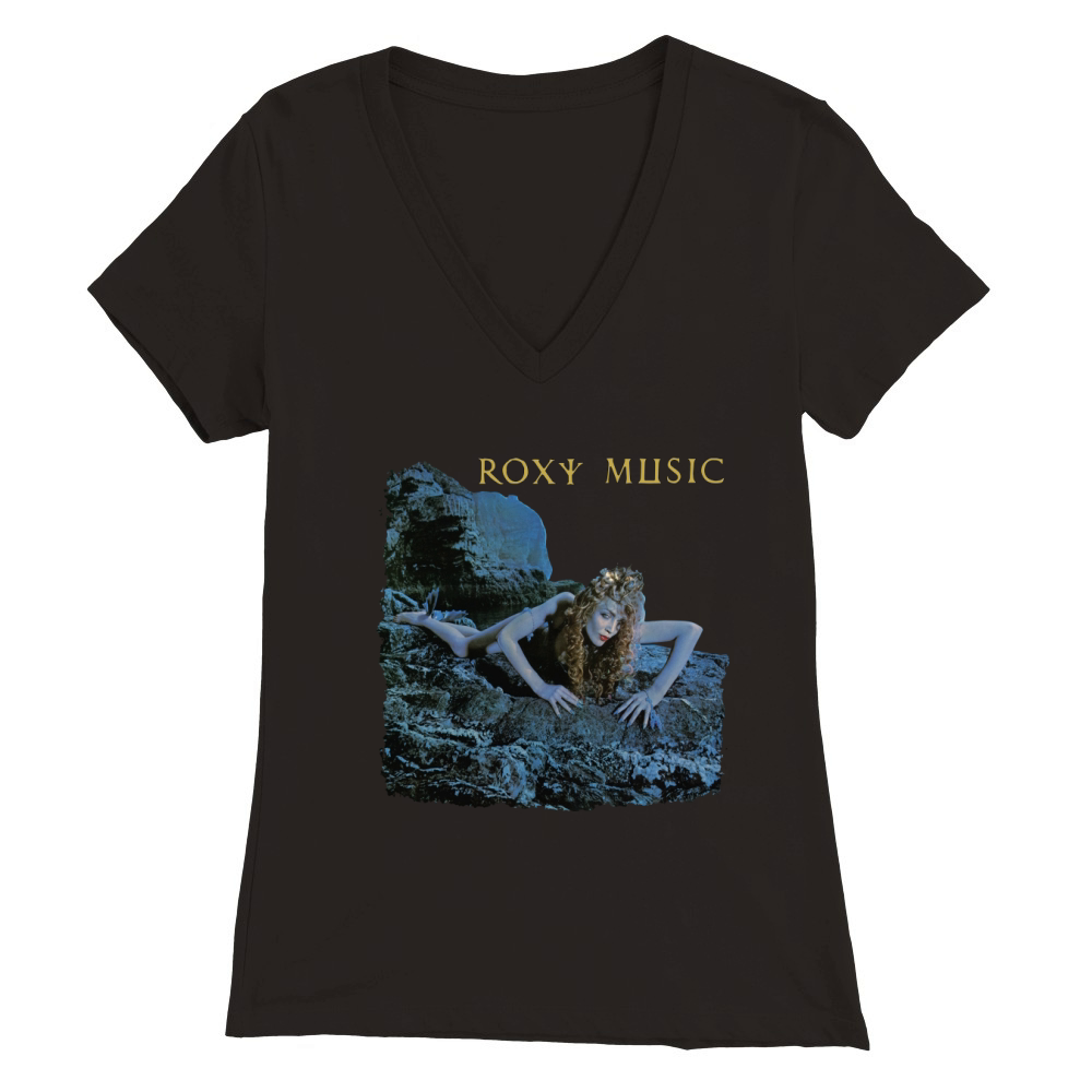Roxy Music - Siren Premium Womens V-Neck T-shirt