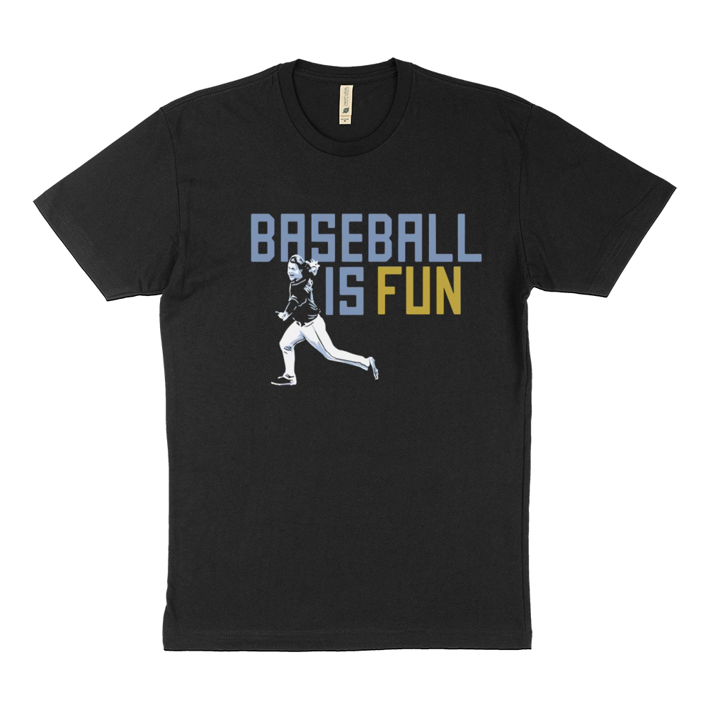 Brett Phillips Baseball is fun Sustainable T-Shirt