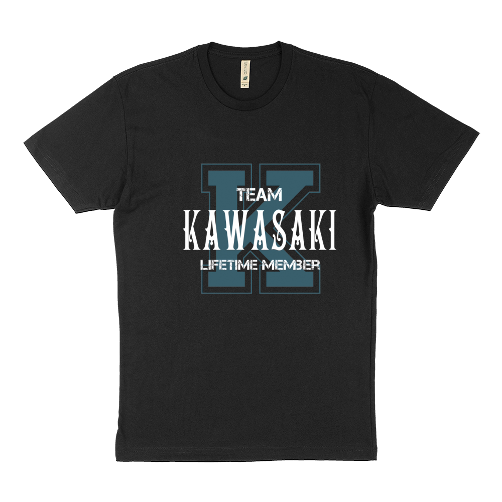 KAWASAKI Shirts - Team KAWASAKI Lifetime Member Name Shirts Sustainable T-Shirt