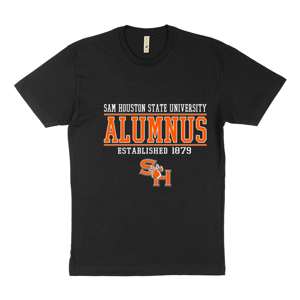Sam Houston state university  Alumnus established 1879 Sustainable T-Shirt