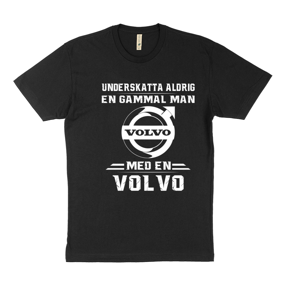 Underskatta aldrig en gammal man med en Volvo Sustainable T-Shirt