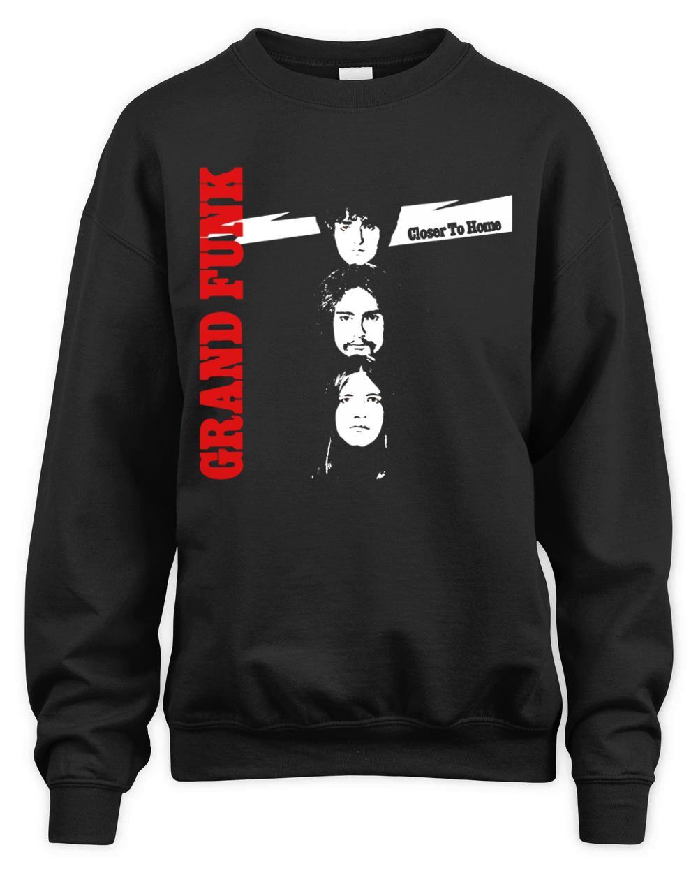 Grand Funk Closer To Home Album Unisex Premium Crewneck Sweatshirt