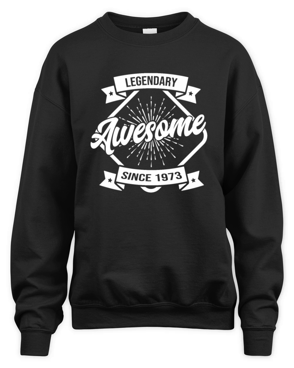 Legendary since 1973 birthday Unisex Premium Crewneck Sweatshirt
