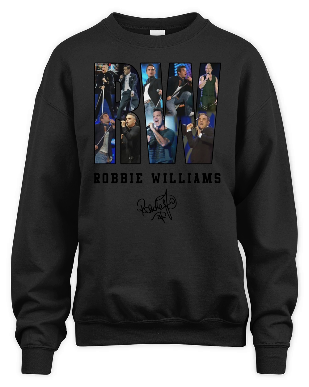 ROBBIE WILLIAMS Unisex Premium Crewneck Sweatshirt