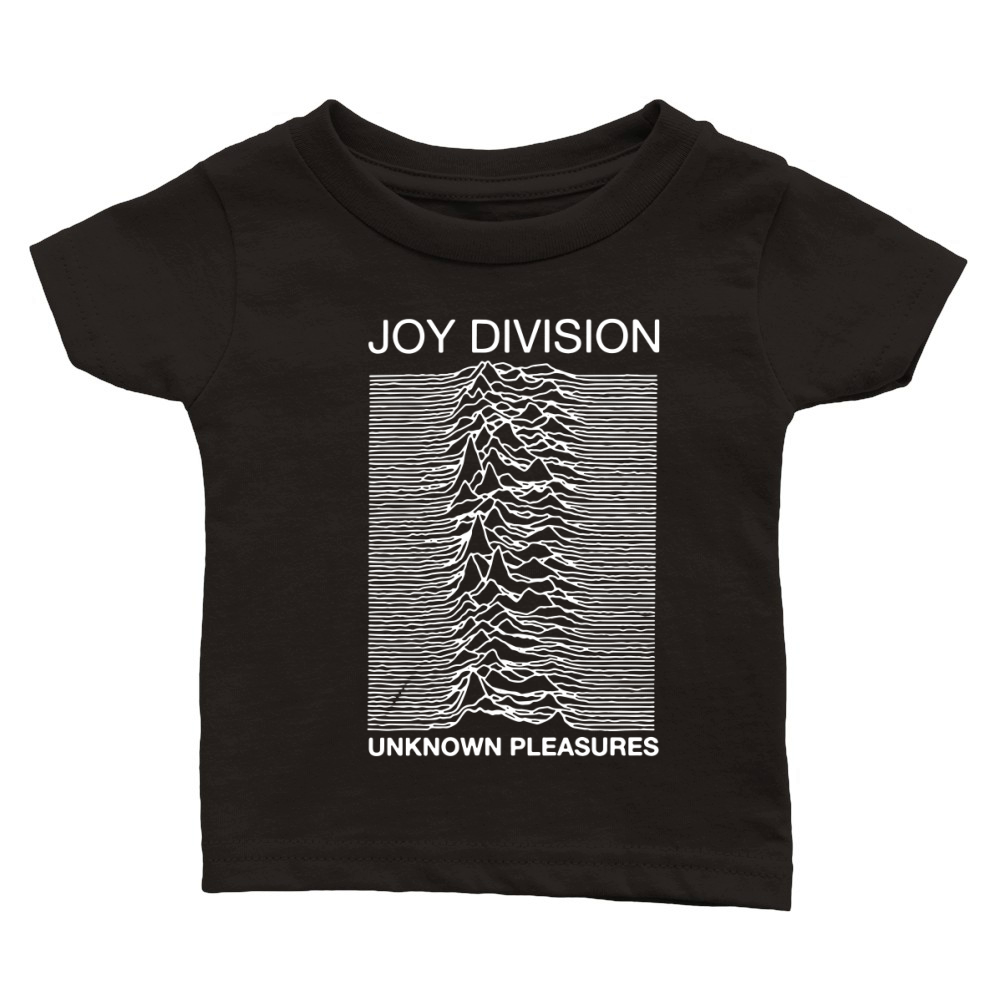Joy Division Band  Unknown Pleasures Tshirt Classic Baby Crewneck T-shirt