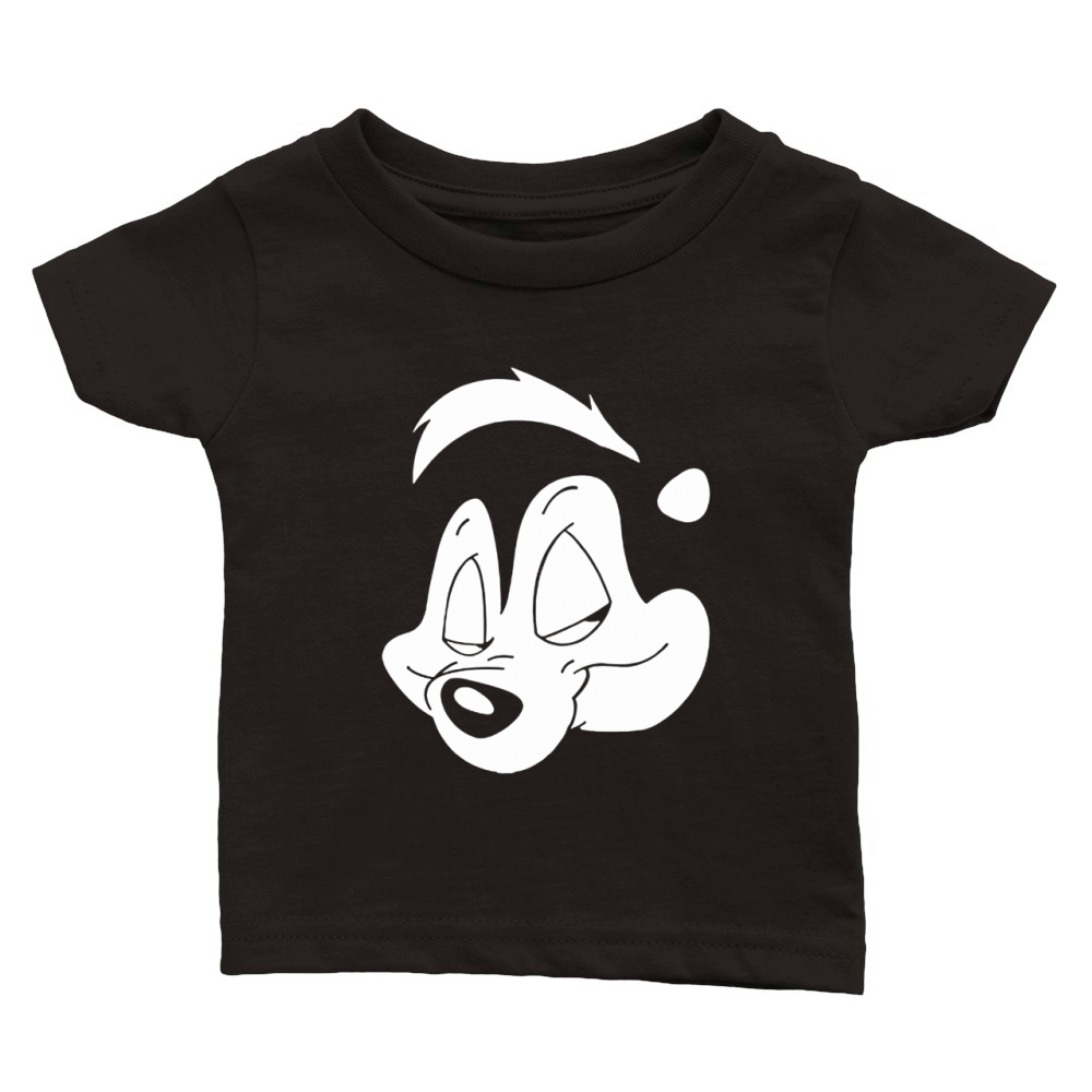 Pepe Le Pew Slash Classic Baby Crewneck T-shirt