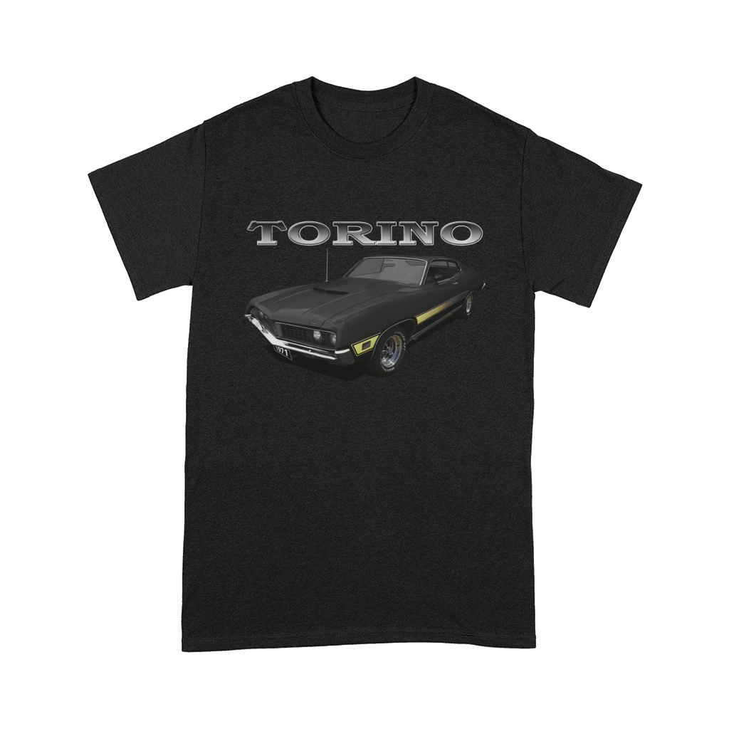 1971 Ford Torino Black Comfort T-shirt