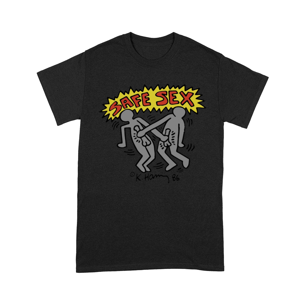 Harry Styles Keith Haring Safe Sex T-Shirt Comfort T-shirt