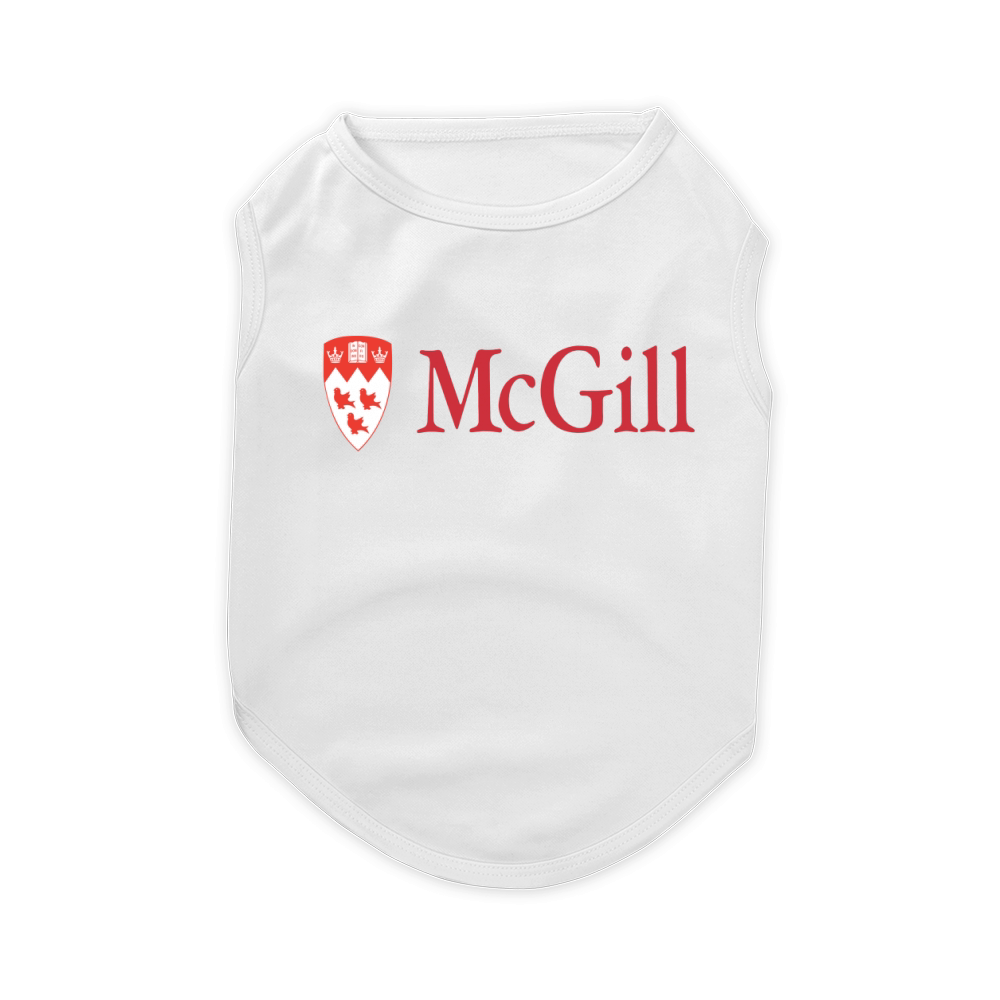 McGill University Pet T-Shirt