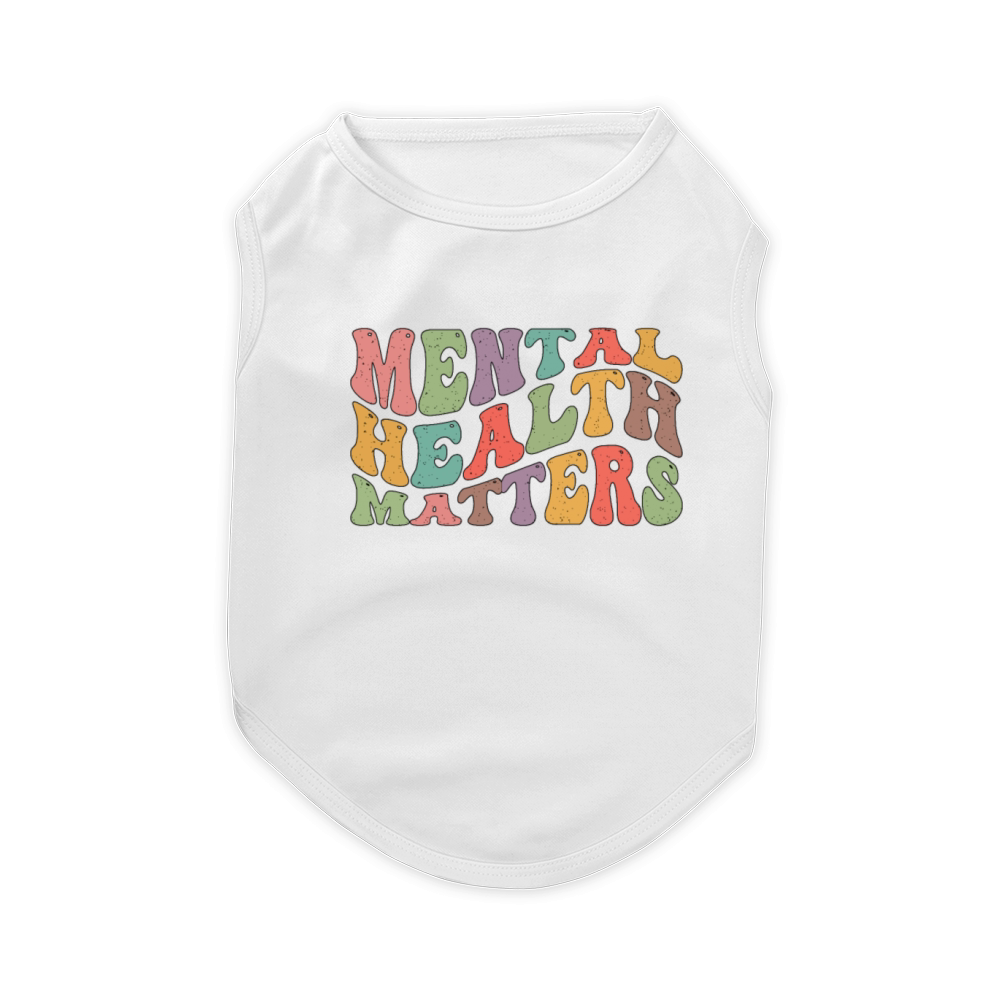 Mental Health Mental Health Matters Awareness Pet T-Shirt