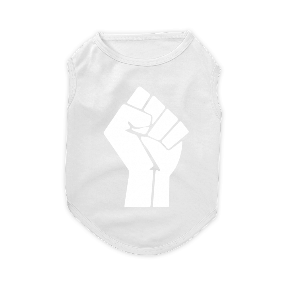 Raised Fist - Black Power T-Shirt Pet T-Shirt