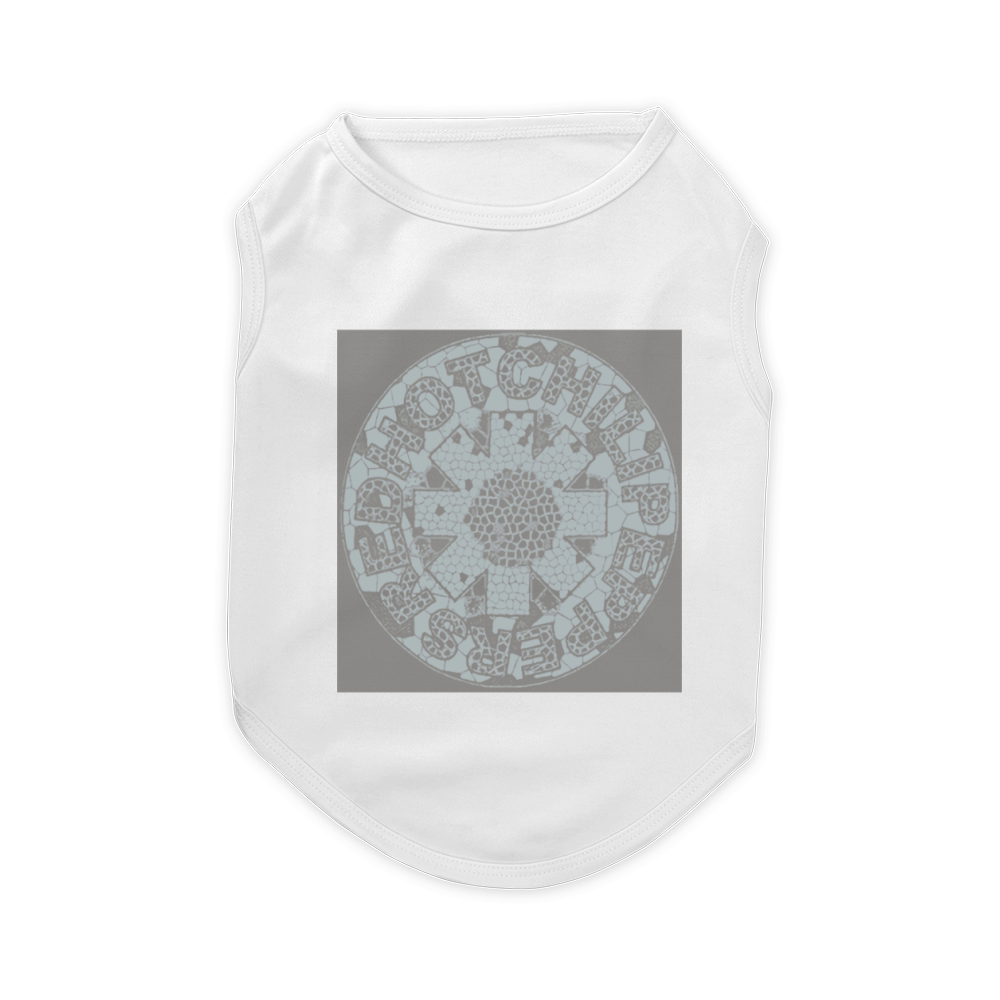 Red Hot Chili Peppers Mosaic RHCP Logo Classic Pet T-Shirt