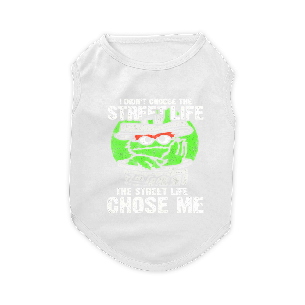 Sesame Street Oscar The Grouch Street Life T-Shirt Pet T-Shirt