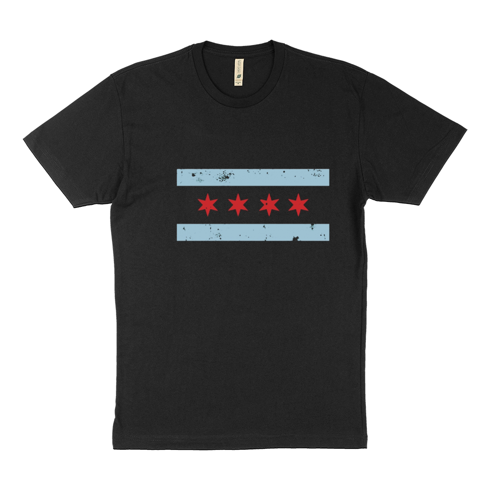 Chicago Flag Sustainable T-Shirt