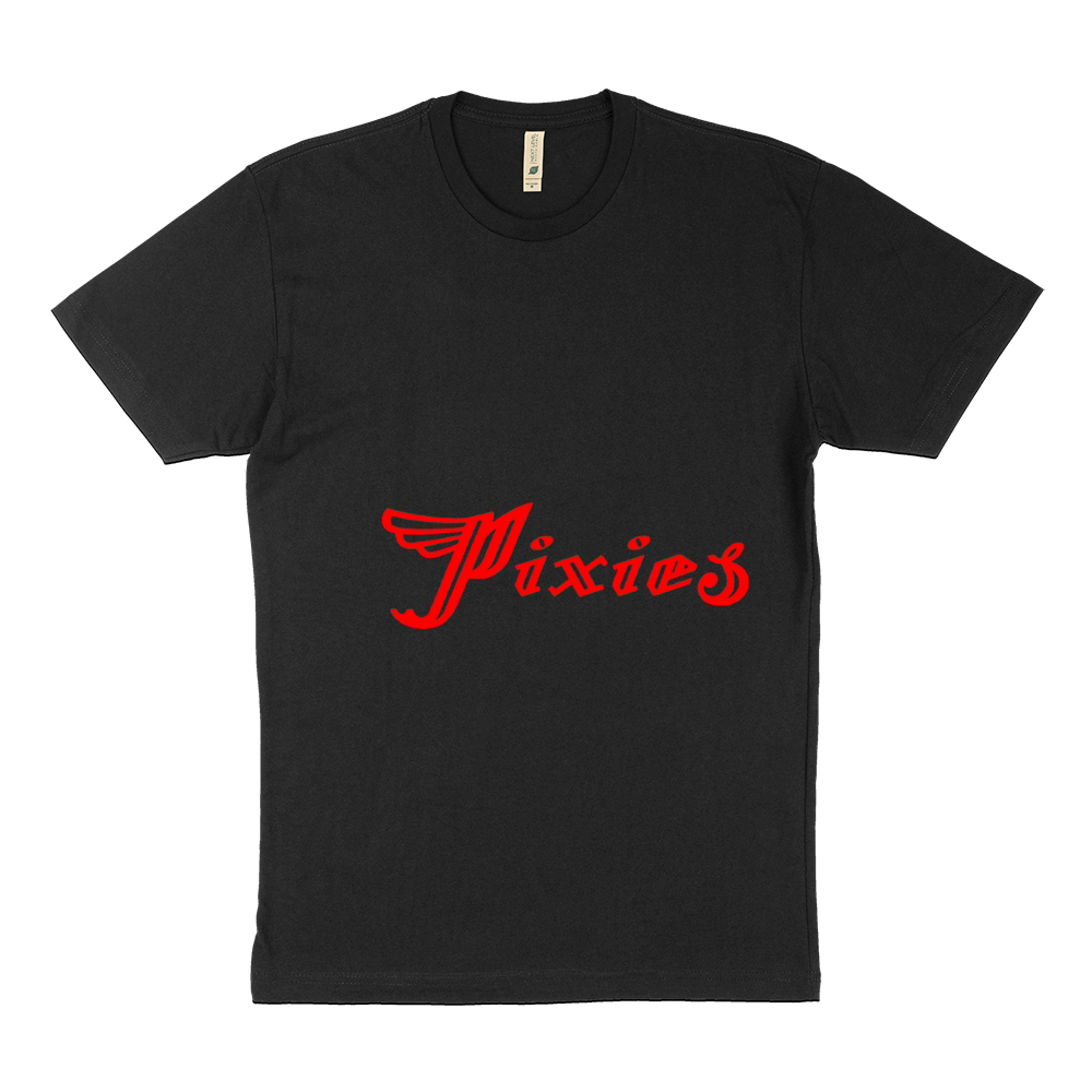 Pixies Band Logo Art Wing Red Sustainable T-Shirt