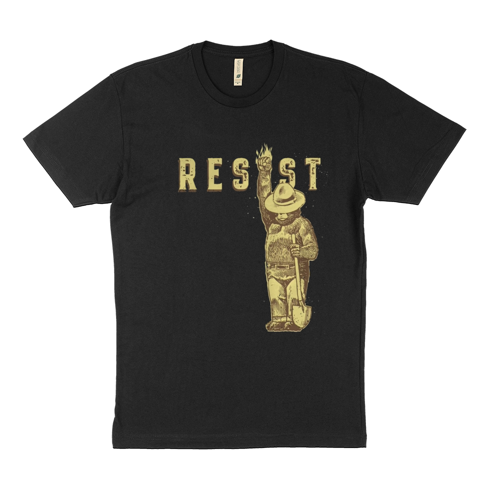 Resist Smokey The Bear National Park Shirt Sustainable T-Shirt