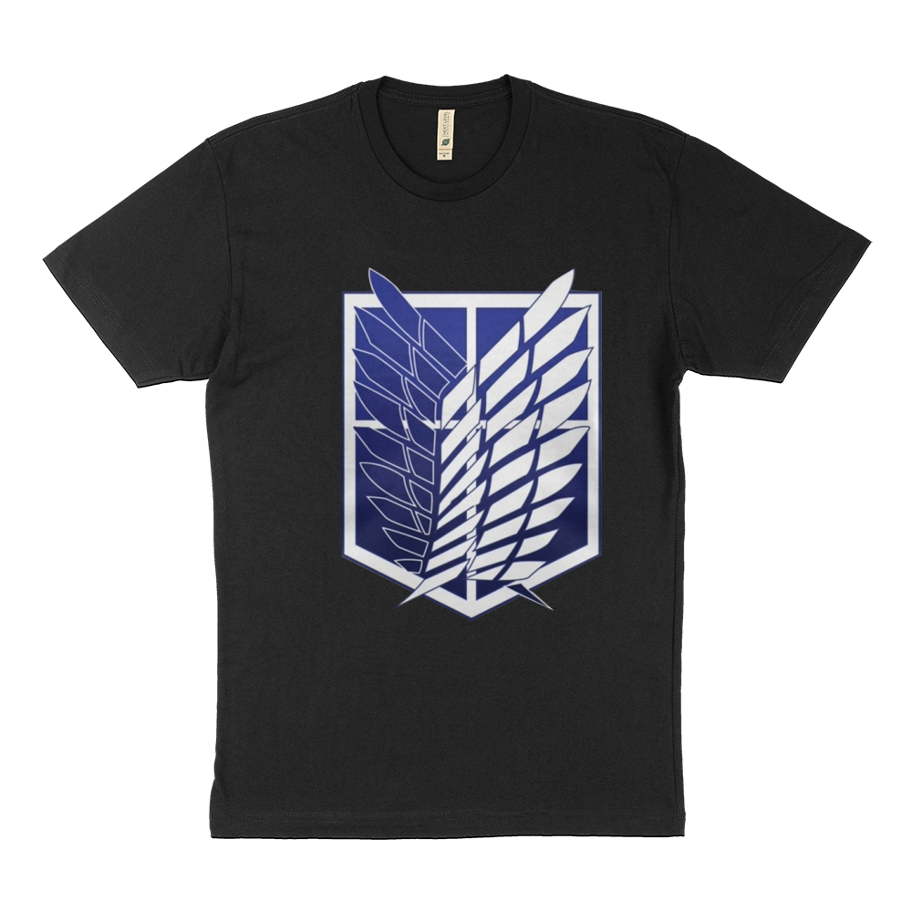 shirt Attack On Titans Survey Corps Logo Sustainable T-Shirt