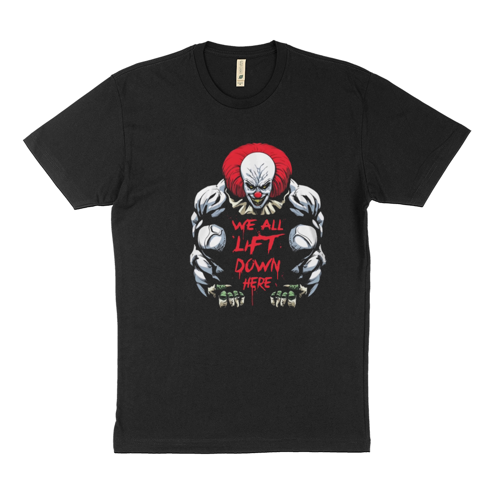 We All Lift Down Here Sustainable T-Shirt