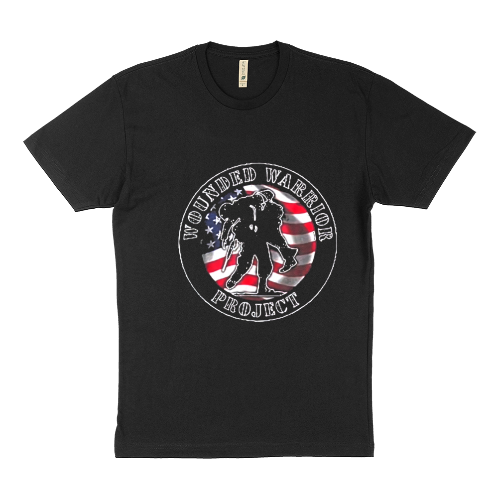 Wounded Warrior Project American Flag shirt Sustainable T-Shirt