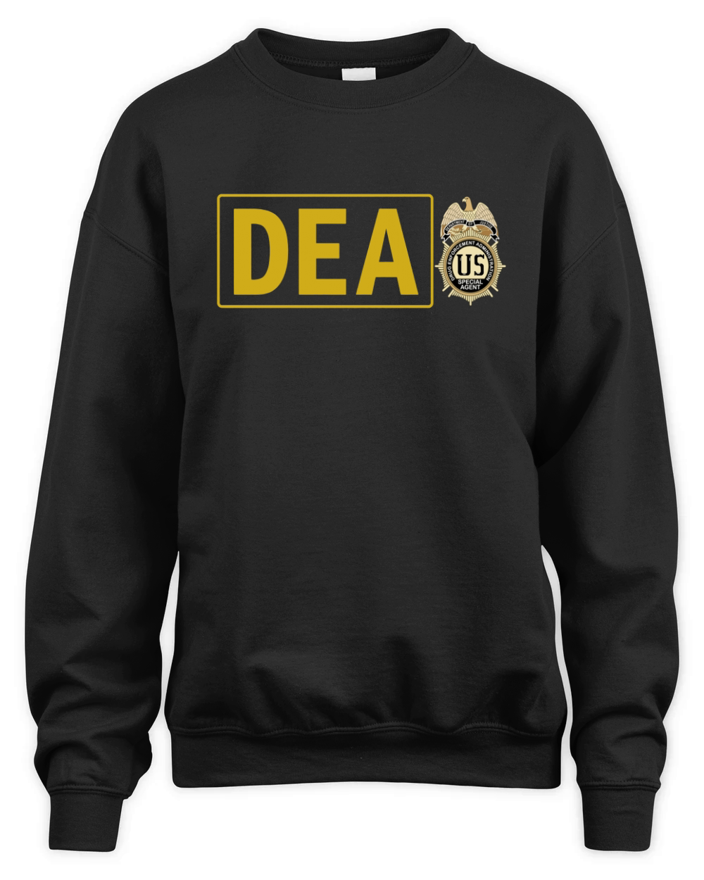 Drug Enforcement Administration Shirt DEA Agent Tee Unisex Premium Crewneck Sweatshirt