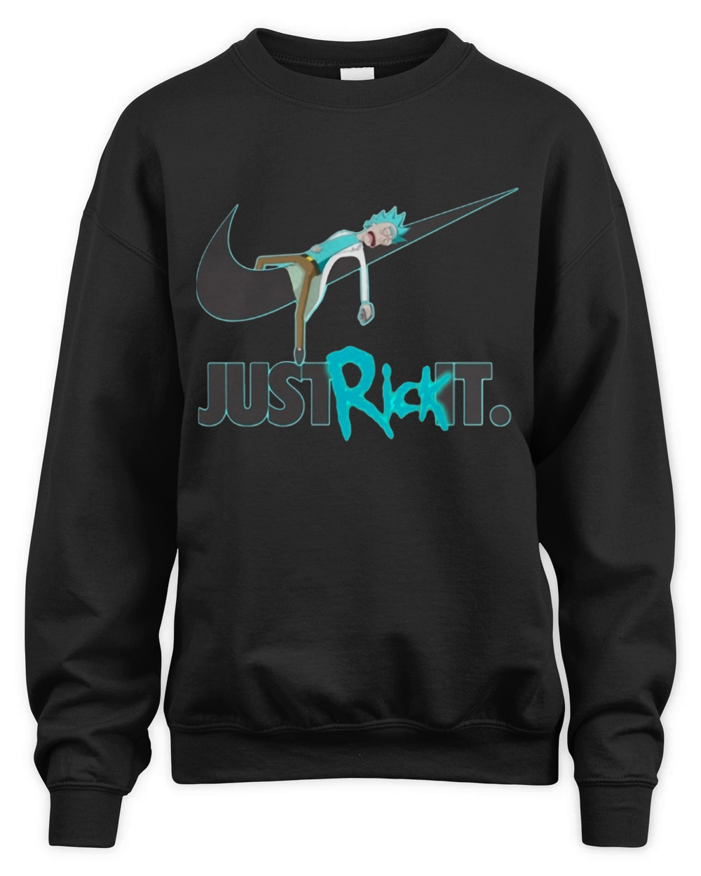Nike Just Rick It shirt Unisex Premium Crewneck Sweatshirt