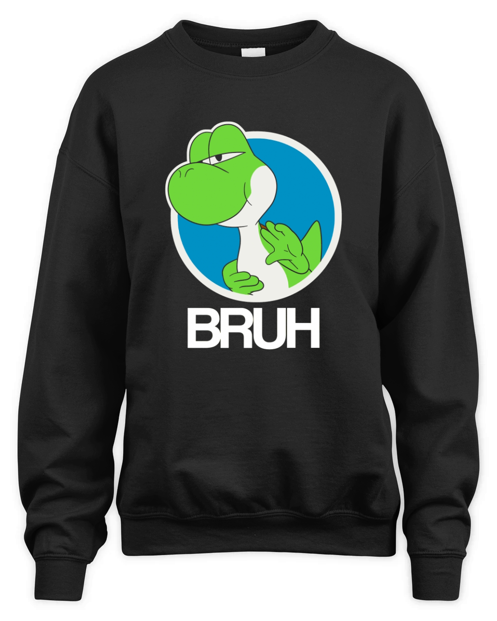 Yoshi BRUH--- Unisex Premium Crewneck Sweatshirt