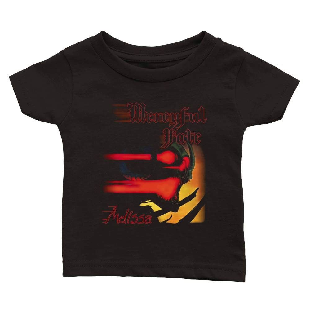 MERCYFUL  FATE MELISSA 1983 Album Cover Black T-Shirt Classic Baby Crewneck T-shirt