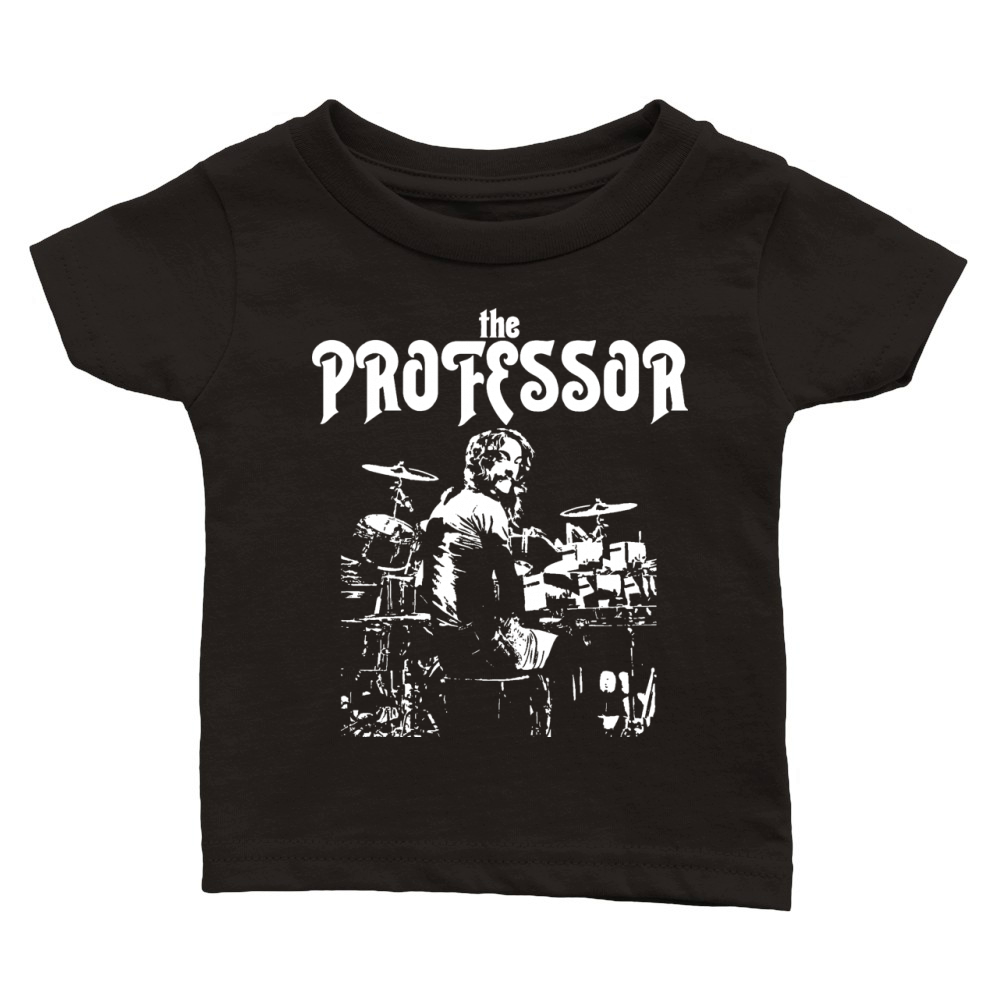 Neil Peart The Professor Drummer Classic Baby Crewneck T-shirt