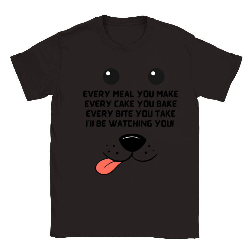 Funny Dog Quotes Classic Kids Crewneck T-shirt