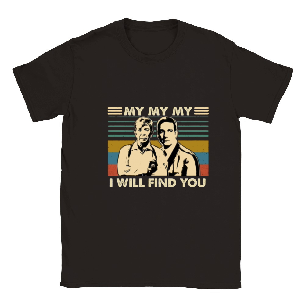 Lt Joe Kenda My my my i will find you vintage shirt Classic Kids Crewneck T-shirt