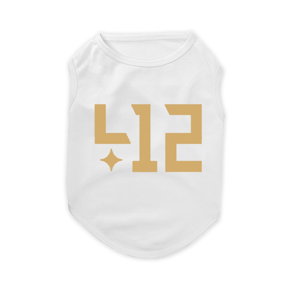 412 PITTSBURGH Pet T-Shirt