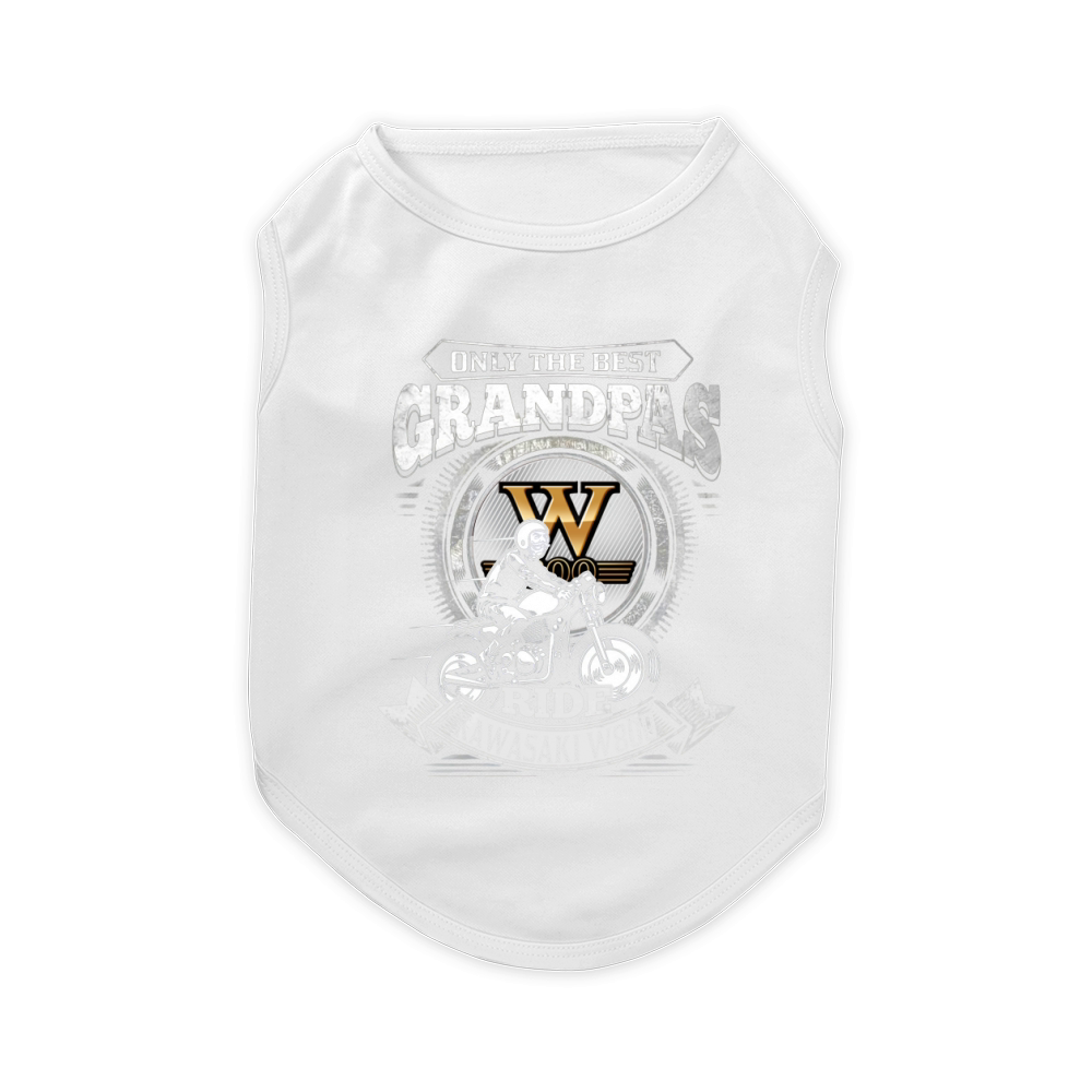 BEST GRANDPAS KAWASAKI W800 Pet T-Shirt