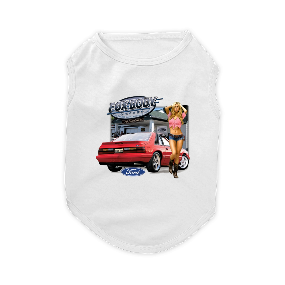 FoxBody Garage Black Pet T-Shirt