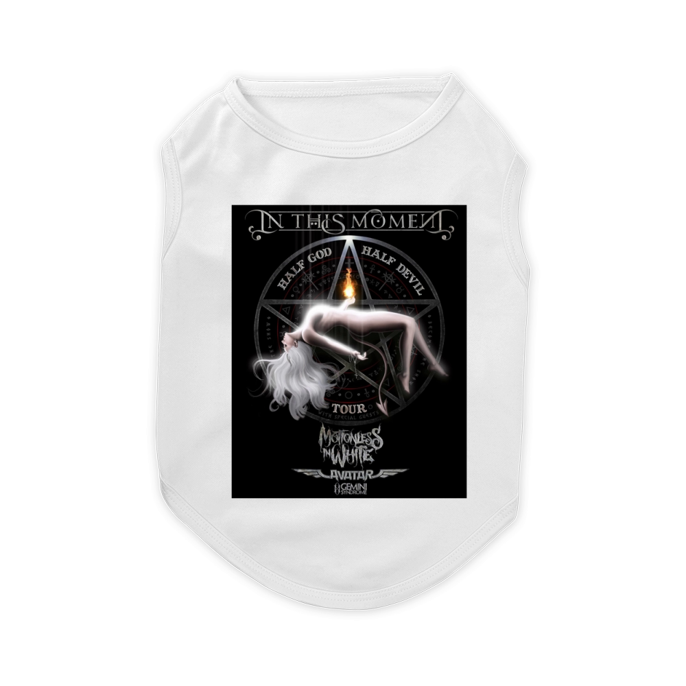 in this moment half god half devil US tour 2017 T-Shirt Pet T-Shirt