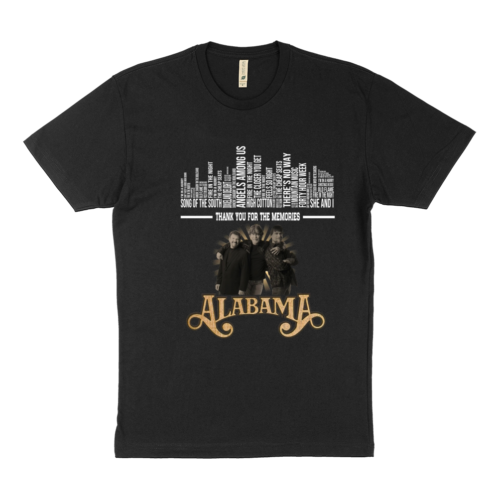 Alabama Song Of The South Thank You For The Memories Sustainable T-Shirt