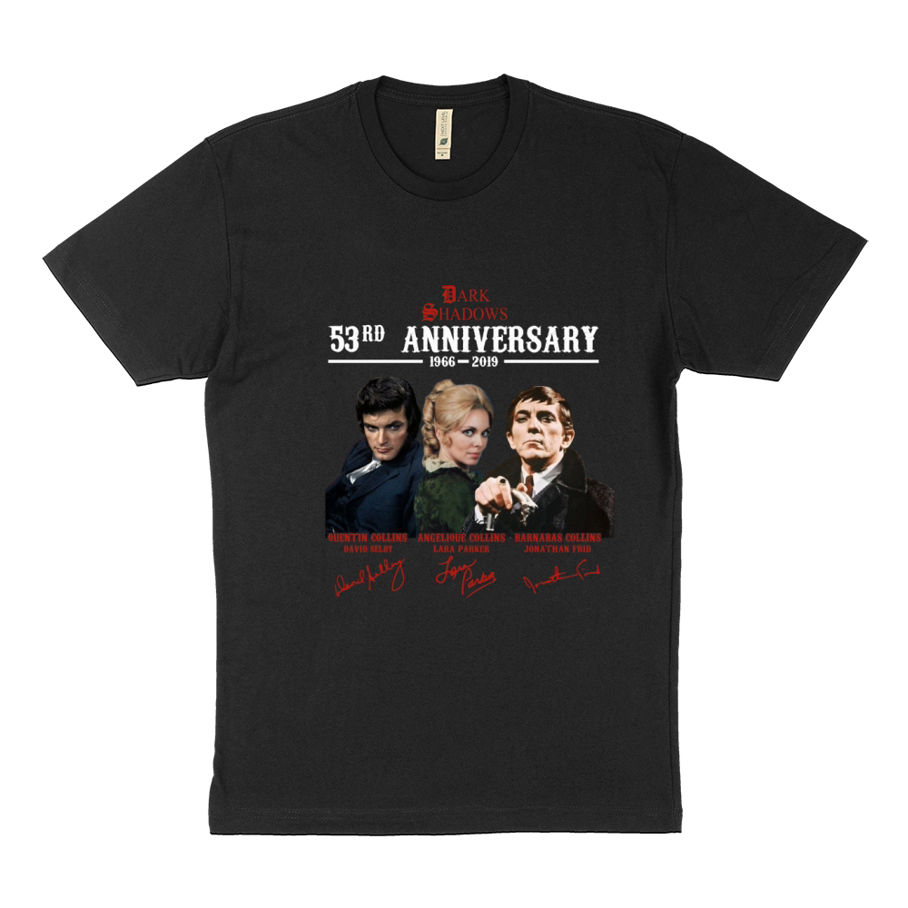 Dark Shadows 53rd Anniversary 1966-2019 Signatures shirt Sustainable T-Shirt
