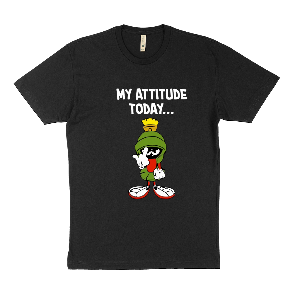 Marvin the martian my attitude today Tee Shirt Sustainable T-Shirt