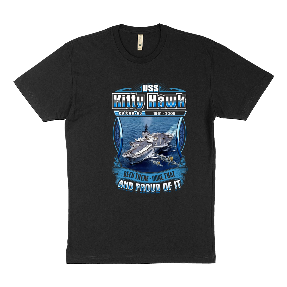 USS Kitty Hawk Sustainable T-Shirt