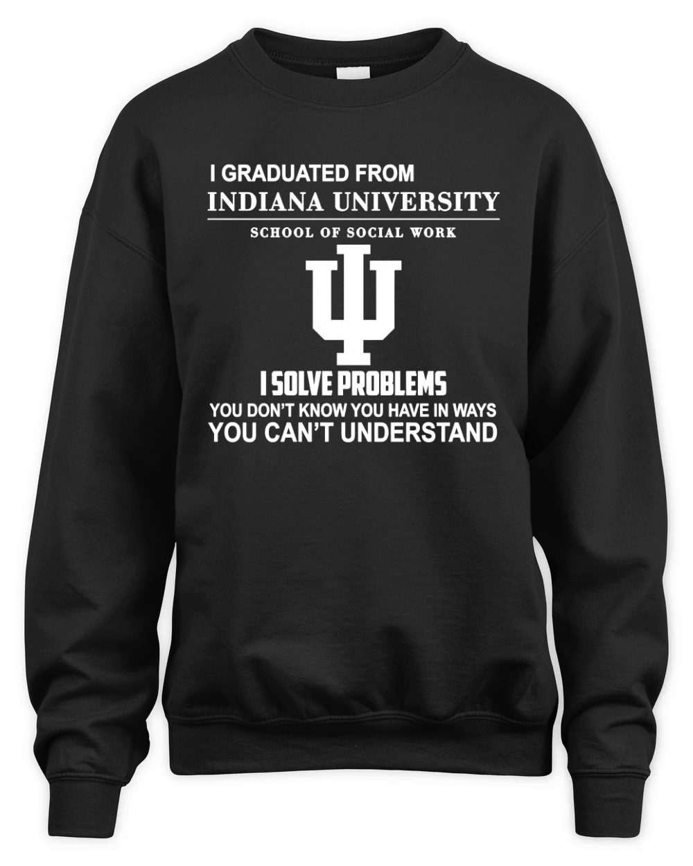 Indiana University School of Social Work Unisex Premium Crewneck Sweatshirt