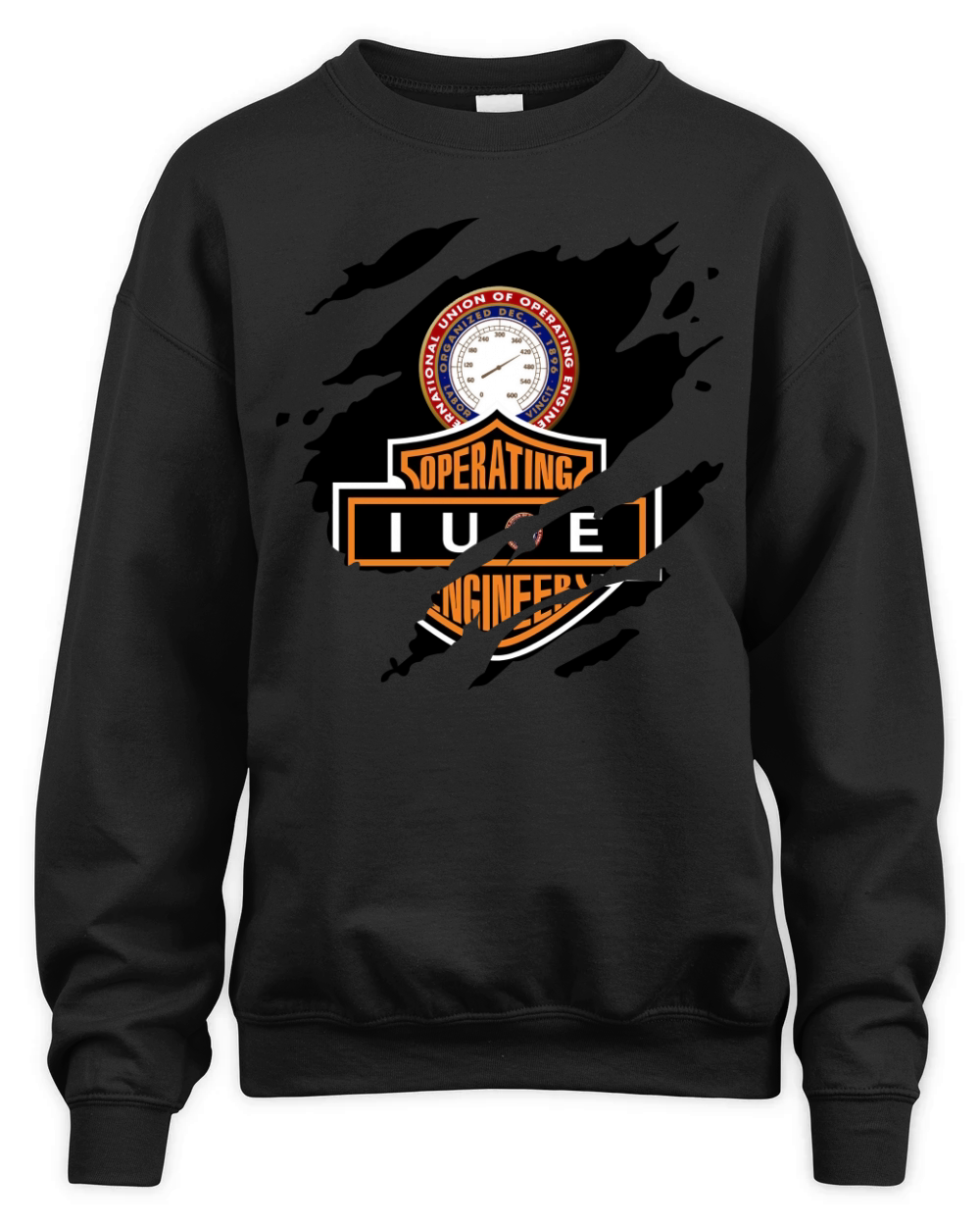International union of operating engineers operating iuoe Unisex Premium Crewneck Sweatshirt