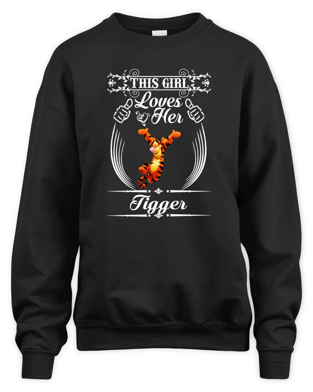 Tigger Unisex Premium Crewneck Sweatshirt