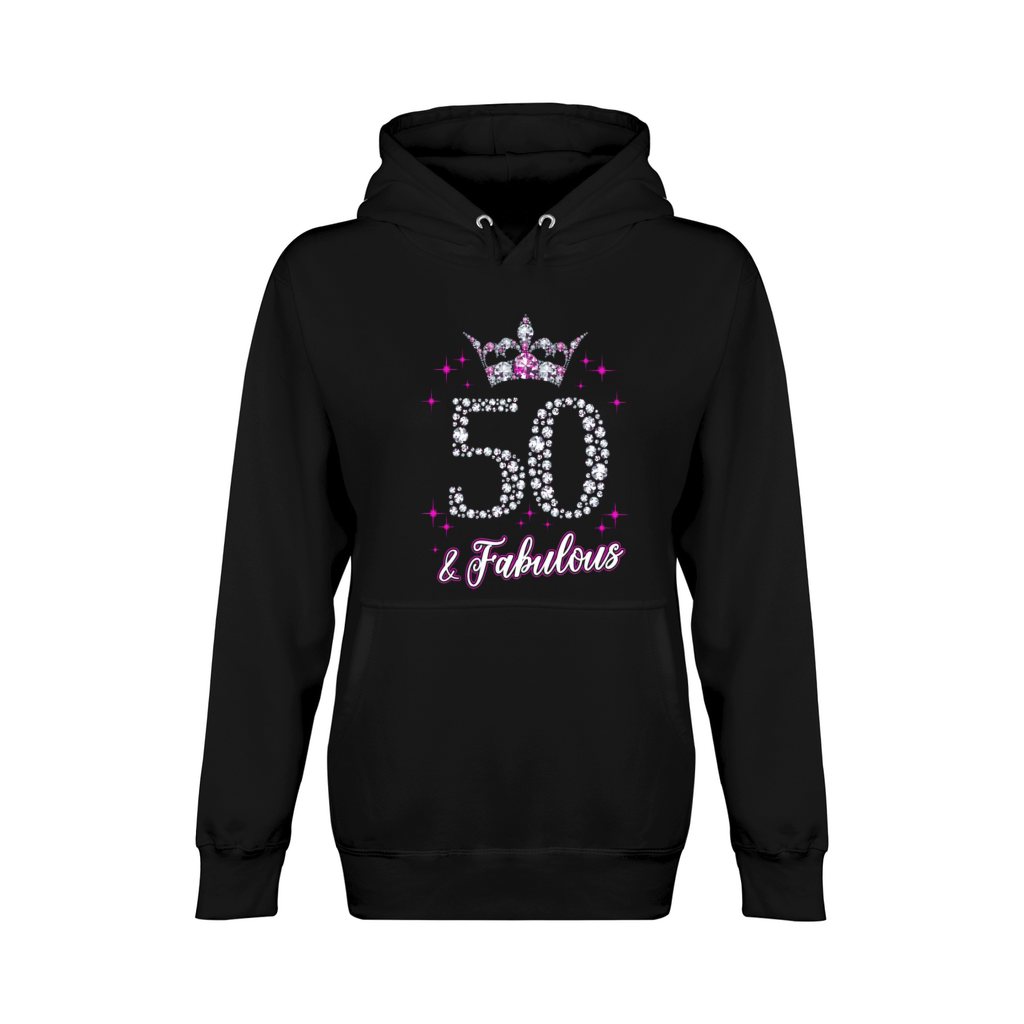 Womens 50 And Fabulous 1969 50Th Birthday Unisex Premium Pullover Hoodie